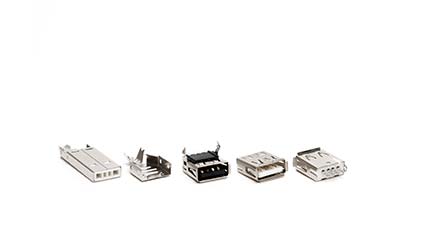USB Typ A Kabelmontage